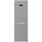 Frigorífico Combi BEKO RCNE366E50XBN, Inox 186 cm - 324L. Sin escarcha. D