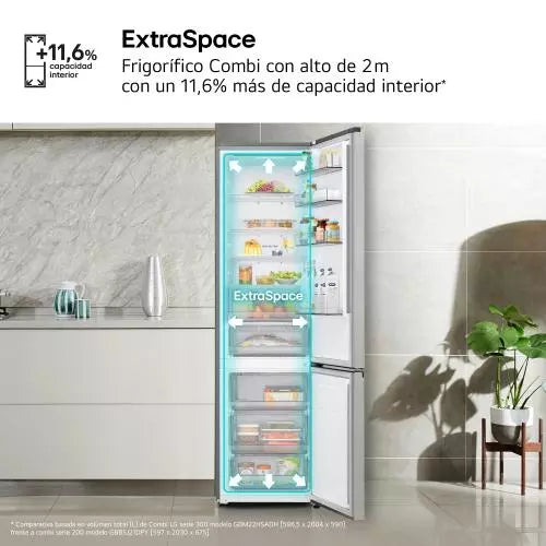 Frigorífico Combi LG GBBSJ21DPY