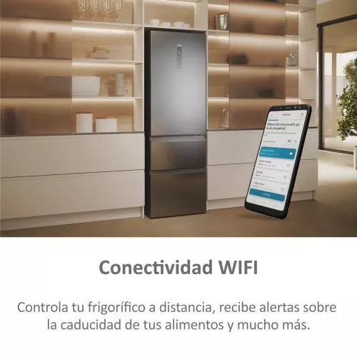 Frigorífico combi Haier HTW5620DNMG