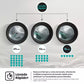 Lavadora carga frontal Hisense WF3S9043BW1