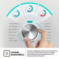 Lavadora carga frontal Hisense WF3S9043BW1