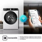 Lavadora carga frontal Hisense WF3S9043BW1