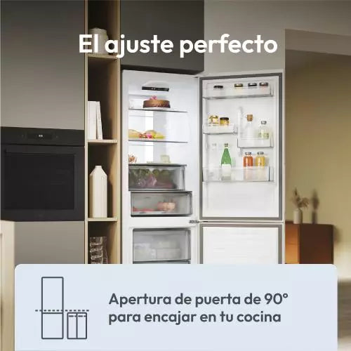 Frigorífico combi Candy ECN4CQTEW186