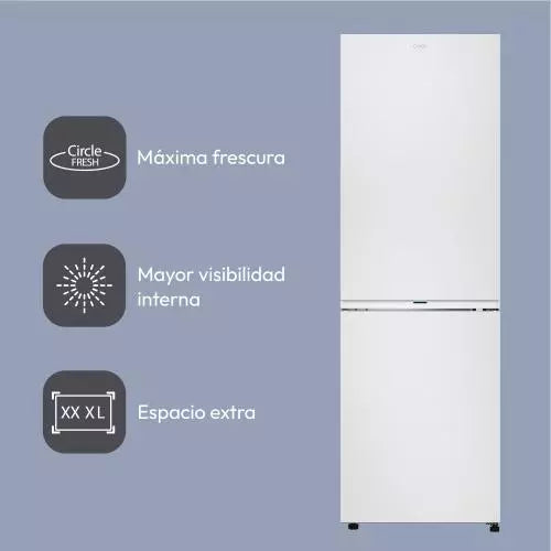 Frigorífico combi Candy ECN4CQTEW186