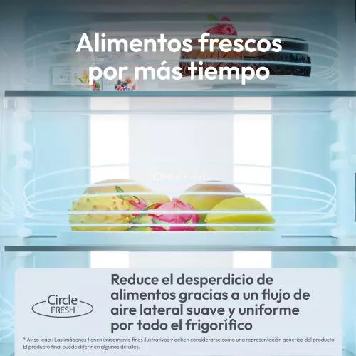 Frigorífico combi Candy ECN4CQTEW186